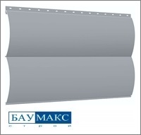 Сайдинг металлический БРЕВНО Алюминиевый RAL 9006